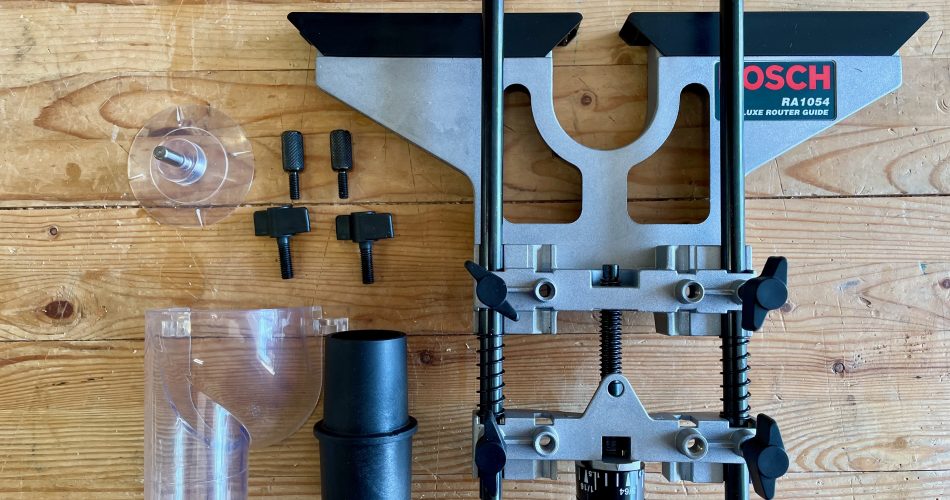 Bosch RA1054 Deluxe Router Guide Review Mason
